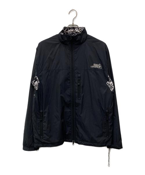 stussy GEAR（ステューシーギア）STUSSY GEAR (ステューシーギア) CLASSIC ナイロンジャケット ブラック サイズ:Ｌの古着・服飾アイテム