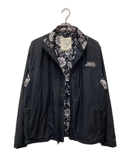 stussy GEAR（ステューシーギア）STUSSY GEAR (ステューシーギア) CLASSIC ナイロンジャケット ブラック サイズ:Ｌの古着・服飾アイテム