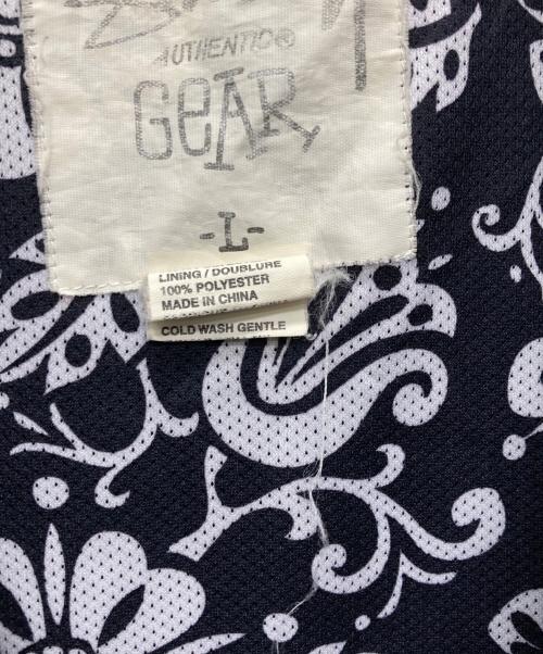 stussy GEAR（ステューシーギア）STUSSY GEAR (ステューシーギア) CLASSIC ナイロンジャケット ブラック サイズ:Ｌの古着・服飾アイテム