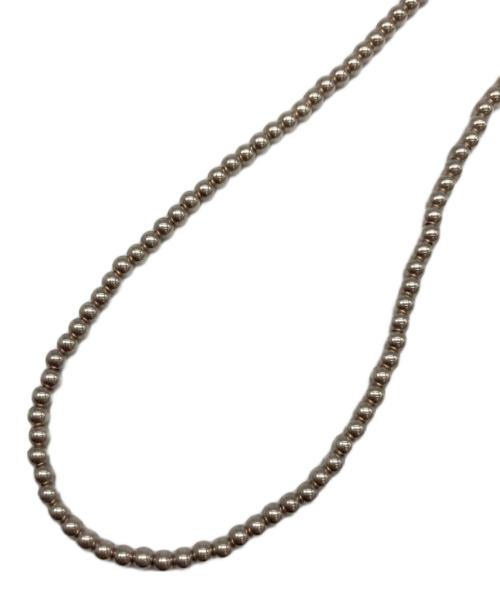 HARPO（ハルポ）HARPO (ハルポ) ROUND BEADS NECKLACE シルバーの古着・服飾アイテム