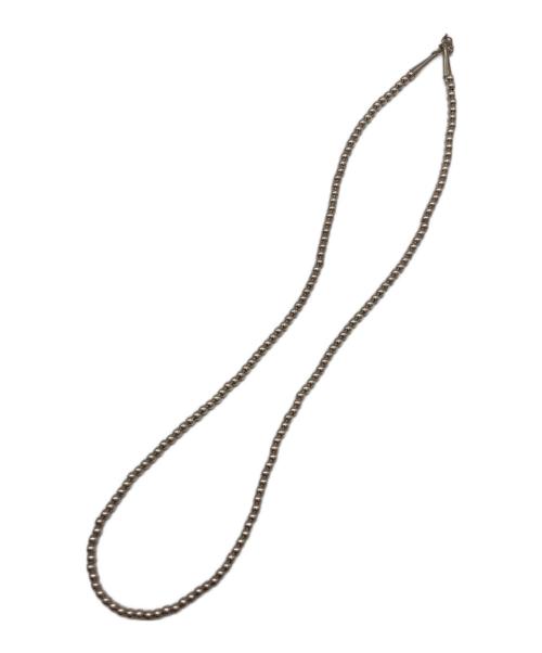 HARPO（ハルポ）HARPO (ハルポ) ROUND BEADS NECKLACE シルバーの古着・服飾アイテム
