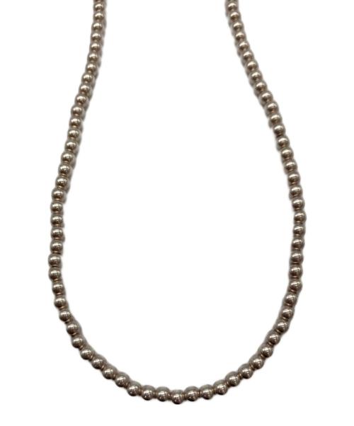 HARPO（ハルポ）HARPO (ハルポ) ROUND BEADS NECKLACE シルバーの古着・服飾アイテム
