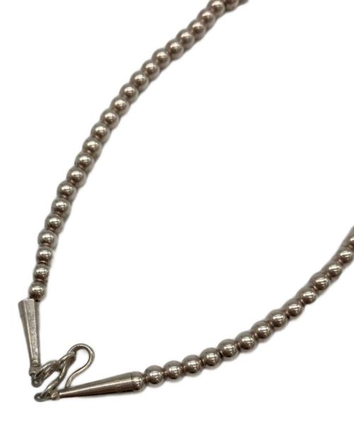 HARPO（ハルポ）HARPO (ハルポ) ROUND BEADS NECKLACE シルバーの古着・服飾アイテム