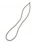 HARPO (ハルポ) ROUND BEADS NECKLACE シルバー：18000円