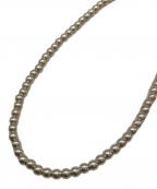 HARPOハルポ）の古着「ROUND BEADS NECKLACE」｜シルバー