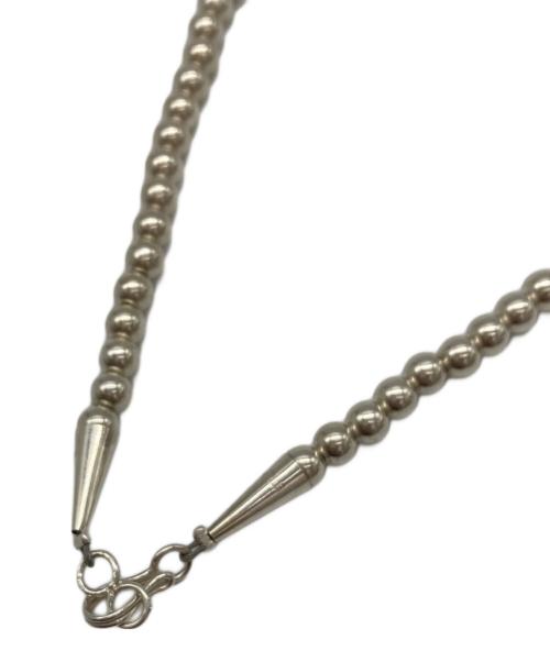 HARPO（ハルポ）HARPO (ハルポ) ROUND BEADS NECKLACE シルバーの古着・服飾アイテム