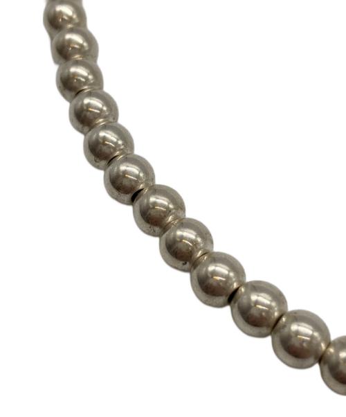 HARPO（ハルポ）HARPO (ハルポ) ROUND BEADS NECKLACE シルバーの古着・服飾アイテム