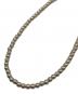 HARPO（ハルポ）の古着「ROUND BEADS NECKLACE」｜シルバー