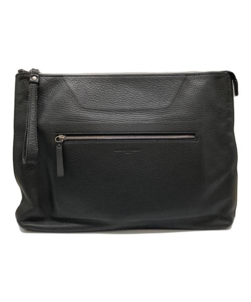 Maison Margiela（メゾンマルジェラ）Maison Margiela (メゾンマルジェラ) レザークラッチバッグ/S55WH0010 ブラックの古着・服飾アイテム