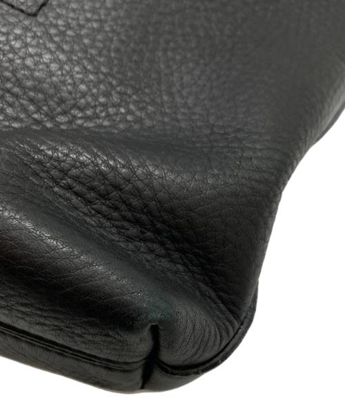 Maison Margiela（メゾンマルジェラ）Maison Margiela (メゾンマルジェラ) レザークラッチバッグ/S55WH0010 ブラックの古着・服飾アイテム