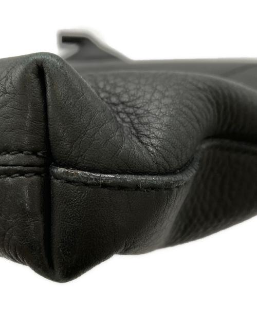Maison Margiela（メゾンマルジェラ）Maison Margiela (メゾンマルジェラ) レザークラッチバッグ/S55WH0010 ブラックの古着・服飾アイテム