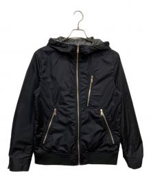 BLACK LABEL CRESTBRIDGE（ブラックレーベル クレストブリッジ）の古着「リバーシブルジップアップパーカー/51F18-117-09」｜グレー