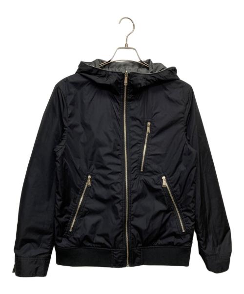 BLACK LABEL CRESTBRIDGE（ブラックレーベル クレストブリッジ）BLACK LABEL CRESTBRIDGE (ブラックレーベル クレストブリッジ) リバーシブルジップアップパーカー/51F18-117-09 グレー サイズ:Ｌの古着・服飾アイテム