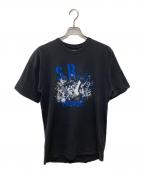 Martin Margiela 10マルタン・マルジェラ 10）の古着「ドッキングプリントTシャツ/S30GC0420」｜ブラック