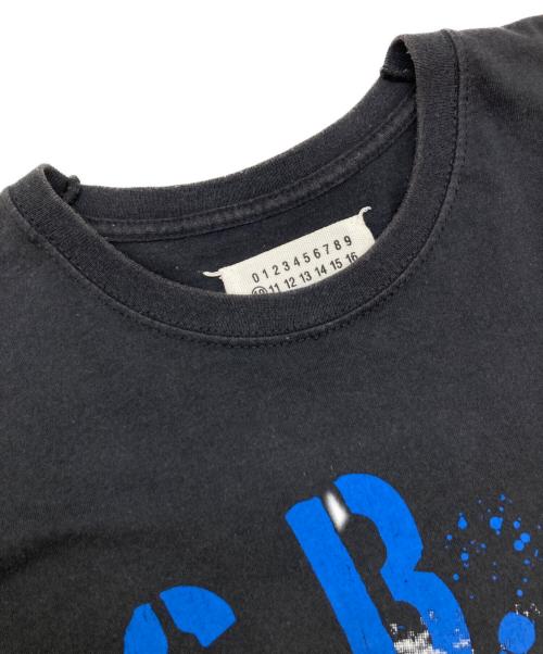 Martin Margiela 10（マルタン・マルジェラ 10）Martin Margiela 10 (マルタン・マルジェラ 10) ドッキングプリントTシャツ/S30GC0420 ブラック サイズ:ＦＲＥＥの古着・服飾アイテム