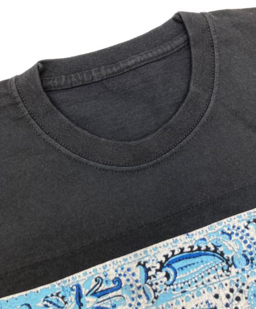 Martin Margiela 10（マルタン・マルジェラ 10）Martin Margiela 10 (マルタン・マルジェラ 10) ドッキングプリントTシャツ/S30GC0420 ブラック サイズ:ＦＲＥＥの古着・服飾アイテム