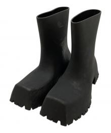 BALENCIAGA（バレンシアガ）の古着「TROOPER RUBBER BOOT/680660」｜ブラック