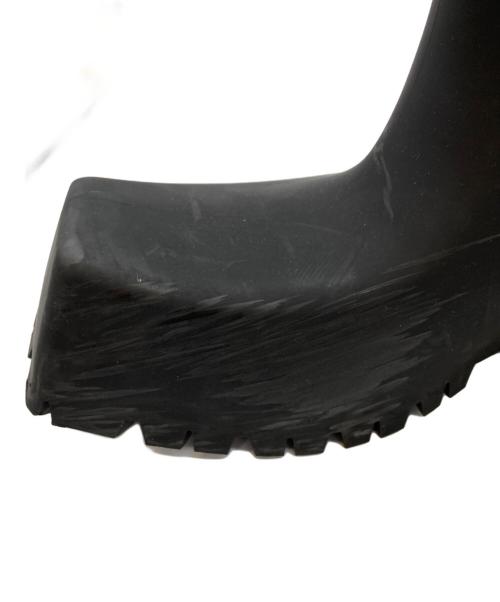 BALENCIAGA（バレンシアガ）BALENCIAGA (バレンシアガ) TROOPER RUBBER BOOT/680660 ブラック サイズ:27.5cmの古着・服飾アイテム