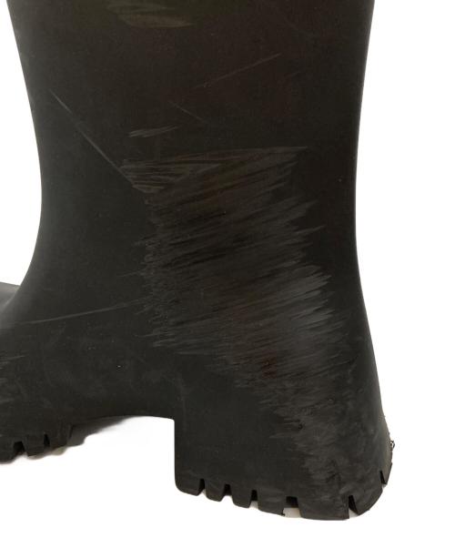 BALENCIAGA（バレンシアガ）BALENCIAGA (バレンシアガ) TROOPER RUBBER BOOT/680660 ブラック サイズ:27.5cmの古着・服飾アイテム