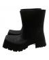 中古・古着 BALENCIAGA (バレンシアガ) TROOPER RUBBER BOOT/680660 ブラック サイズ:27.5cm：30000円