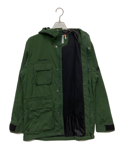 MAMMUT（マムート）MAMMUT (マムート) Mountain WB lined Parka/1022-00650 グリーン サイズ:ＸＬの古着・服飾アイテム