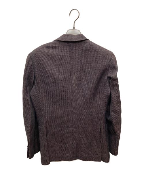 BEAMS F（ビームスエフ）BEAMS F (ビームスエフ) FERLA コットンナイロン ジャケット ブラウン サイズ:46 8Rの古着・服飾アイテム