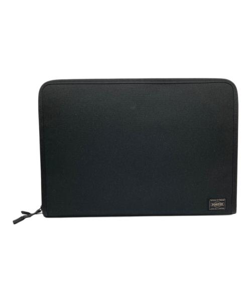 PORTER（ポーター）PORTER (ポーター) N.HOOLYWOOD (エヌ ハリウッド) DOCUMENT CASE ブラックの古着・服飾アイテム