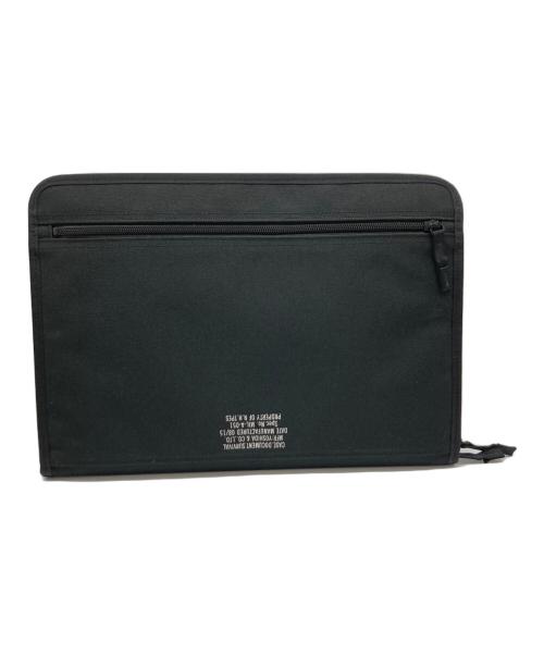 PORTER（ポーター）PORTER (ポーター) N.HOOLYWOOD (エヌ ハリウッド) DOCUMENT CASE ブラックの古着・服飾アイテム