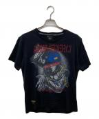 JOJO×GLAMジョジョノ奇妙ナ冒険×グラム）の古着「グラフィックTシャツ」｜ブラック