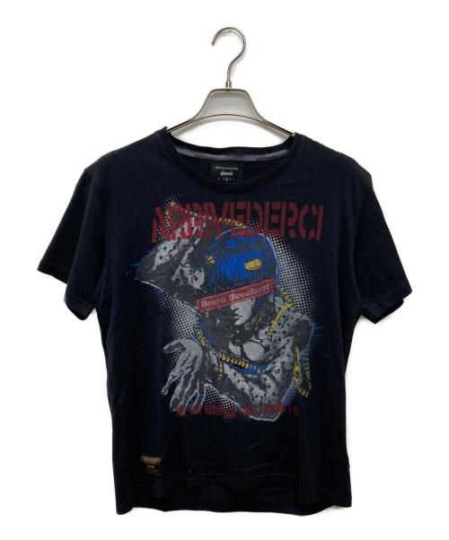 JOJO（ジョジョノ奇妙ナ冒険）JoJo (ジョジョノ奇妙ナ冒険) GLAM (グラム) グラフィックTシャツ ブラック サイズ:Ｍの古着・服飾アイテム