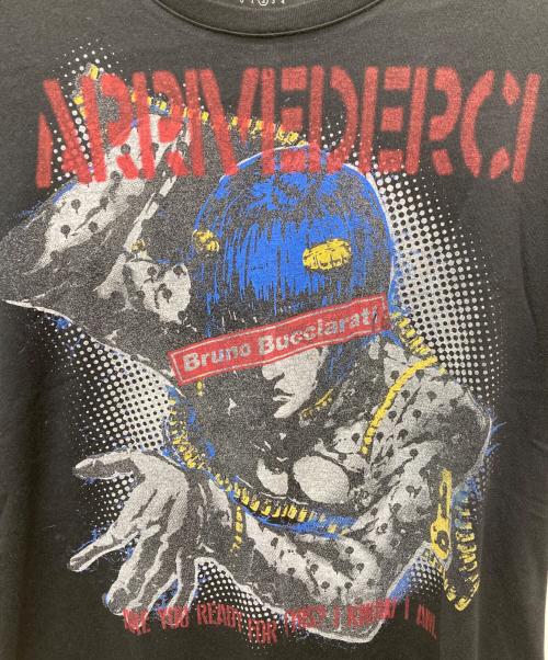 JOJO（ジョジョノ奇妙ナ冒険）JoJo (ジョジョノ奇妙ナ冒険) GLAM (グラム) グラフィックTシャツ ブラック サイズ:Ｍの古着・服飾アイテム