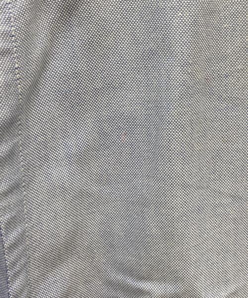 HERMES（エルメス）HERMES (エルメス) セリエボタンエンブレム刺繍シャツ ブルー サイズ:40-15 3/4の古着・服飾アイテム