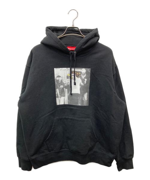 SUPREME（シュプリーム）Supreme (シュプリーム) ANTIHERO (アンタイヒーロー) Hooded Sweatshirt ブラック サイズ:Ｌの古着・服飾アイテム