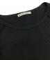 中古・古着 NVRFRGT (ネヴァーフォーゲット) Waffle Thermal Long Sleeve T-shirt/NF252T03 ブラック サイズ:2：13000円