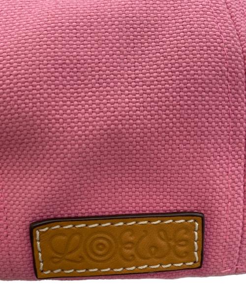 LOEWE（ロエベ）LOEWE (ロエベ) Eye Nature キャップ/1720593 ピンクの古着・服飾アイテム