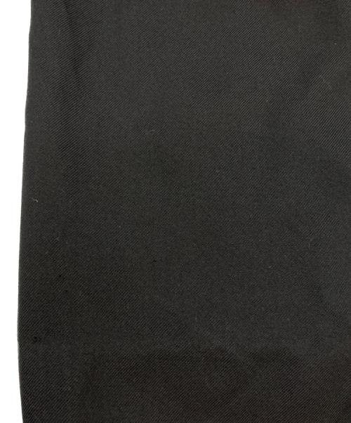 ATON（エイトン）ATON (エイトン) シルク テーパード ワイドパンツ/PRAGGM0802 ブラック サイズ:4の古着・服飾アイテム