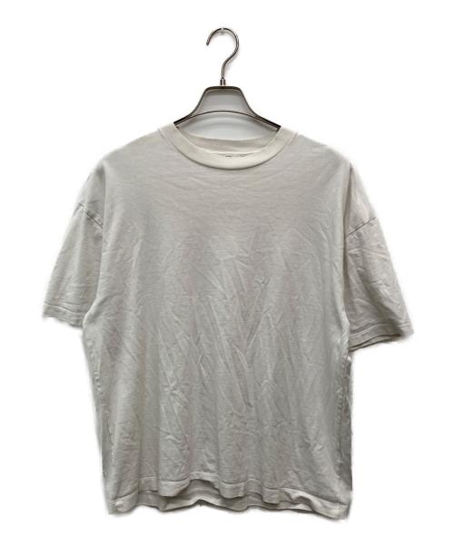 ATON（エイトン）ATON (エイトン) スーピマコットン オーバーサイズ Tシャツ ホワイト サイズ:04の古着・服飾アイテム