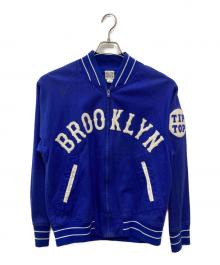 EBBETS FIELD FLANNELS（エベッツフィールドフランネルズ）の古着「BROOKLIN ジャケット」｜ブルー