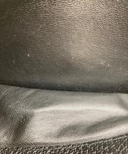 GUCCI（グッチ）GUCCI (グッチ) GGキャンバス長財布 ブラックの古着・服飾アイテム