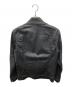 DIESEL (ディーゼル) コーティングライダースジャケット ブラック サイズ:S：13000円