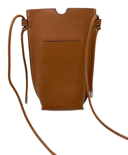 LOEWE（ロエベ）LOEWE (ロエベ) ゲートポケット/ショルダーポーチ ブラウンの古着・服飾アイテム