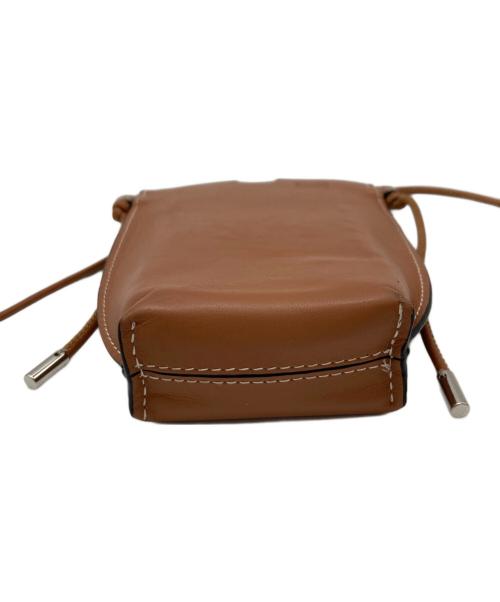 LOEWE（ロエベ）LOEWE (ロエベ) ゲートポケット/ショルダーポーチ ブラウンの古着・服飾アイテム