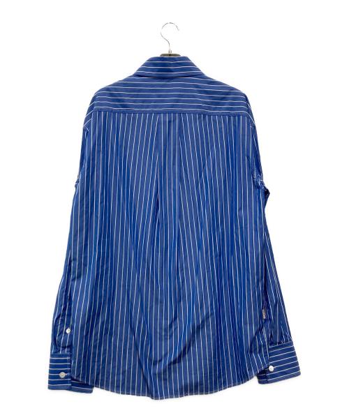 MARNI（マルニ）MARNI (マルニ) ストライプオーバーシャツ/CUMU0170A0 S48843 ブルー サイズ:46の古着・服飾アイテム