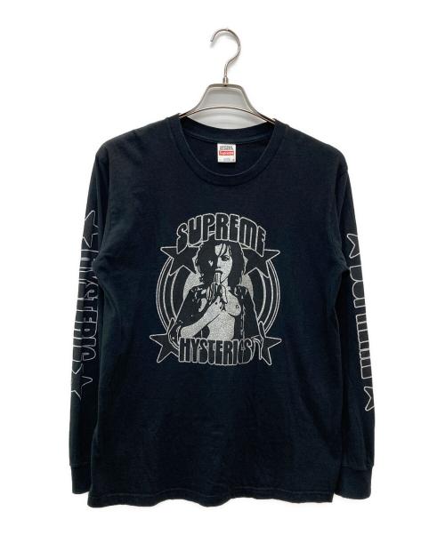 SUPREME（シュプリーム）SUPREME (シュプリーム) Hysteric Glamour (ヒステリックグラマー) 21SS L/S Tee ブラック サイズ:Ｓの古着・服飾アイテム