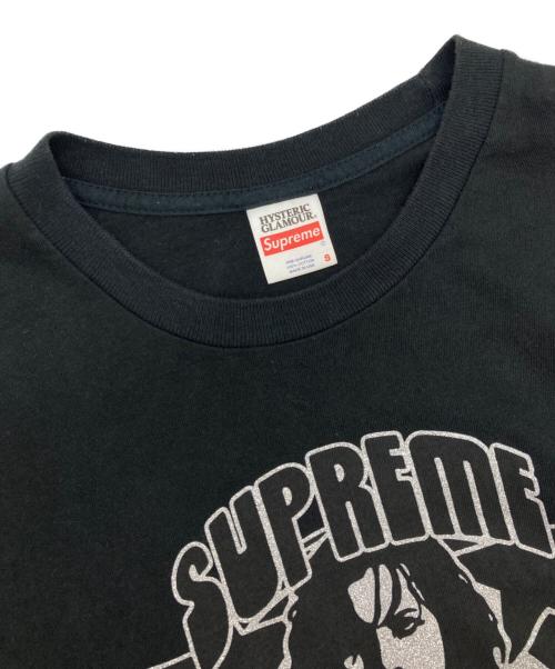 SUPREME（シュプリーム）SUPREME (シュプリーム) Hysteric Glamour (ヒステリックグラマー) 21SS L/S Tee ブラック サイズ:Ｓの古着・服飾アイテム