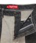中古・古着 SUPREME (シュプリーム) 2-Tone Paneled Baggy Jean ブラック×グレー サイズ:81cm (W32)：28000円