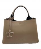 TOD'Sトッズ）の古着「T TIMELESS  MICRO 2WAY BAG/XBWAPAEL000QRI9P13」｜ベージュ