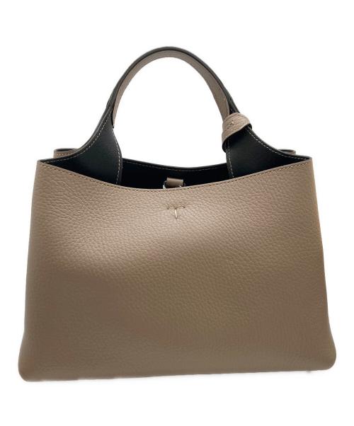 TOD'S（トッズ）TOD'S (トッズ) T TIMELESS  MICRO 2WAY BAG/XBWAPAEL000QRI9P13 ベージュの古着・服飾アイテム