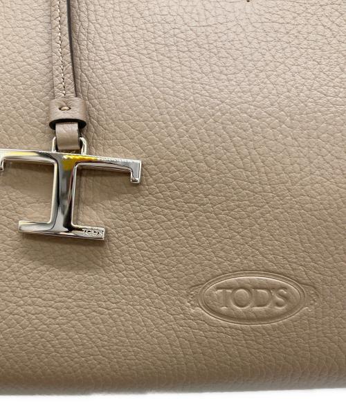 TOD'S（トッズ）TOD'S (トッズ) T TIMELESS  MICRO 2WAY BAG/XBWAPAEL000QRI9P13 ベージュの古着・服飾アイテム