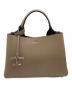 TOD'S（トッズ）の古着「T TIMELESS  MICRO 2WAY BAG/XBWAPAEL000QRI9P13」｜ベージュ